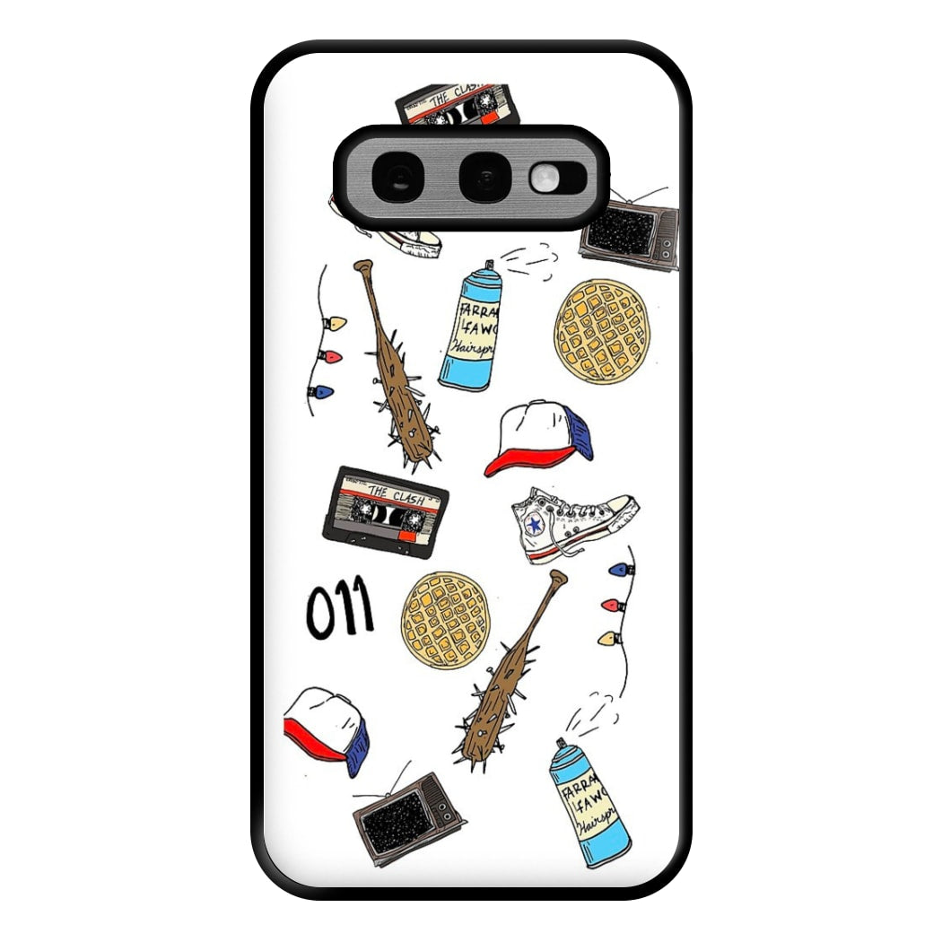 Stranger Drawings Phone Case for Galaxy S10e