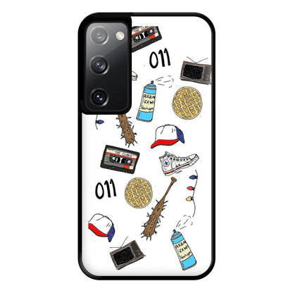 Stranger Drawings Phone Case for Galaxy S20