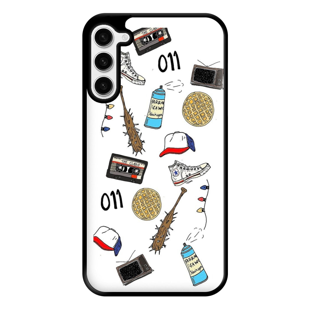 Stranger Drawings Phone Case for Galaxy S23 Plus