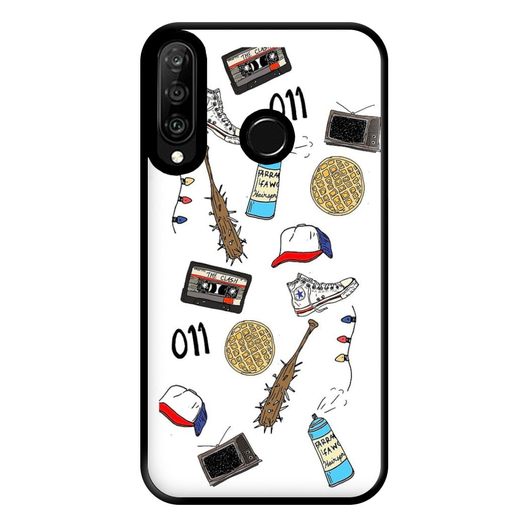 Stranger Drawings Phone Case for Huawei P30 Lite