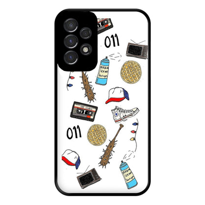 Stranger Drawings Phone Case for Galaxy A53