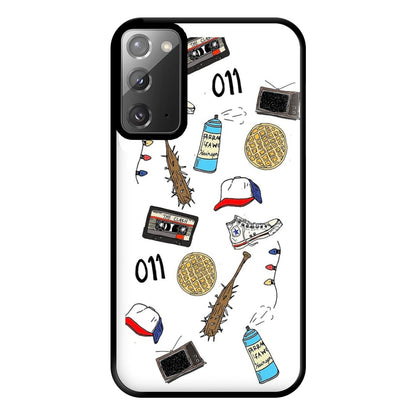 Stranger Drawings Phone Case for Galaxy Note 20 Ultra