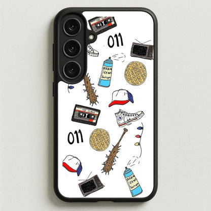 Stranger Drawings Phone Case for Galaxy S25FE