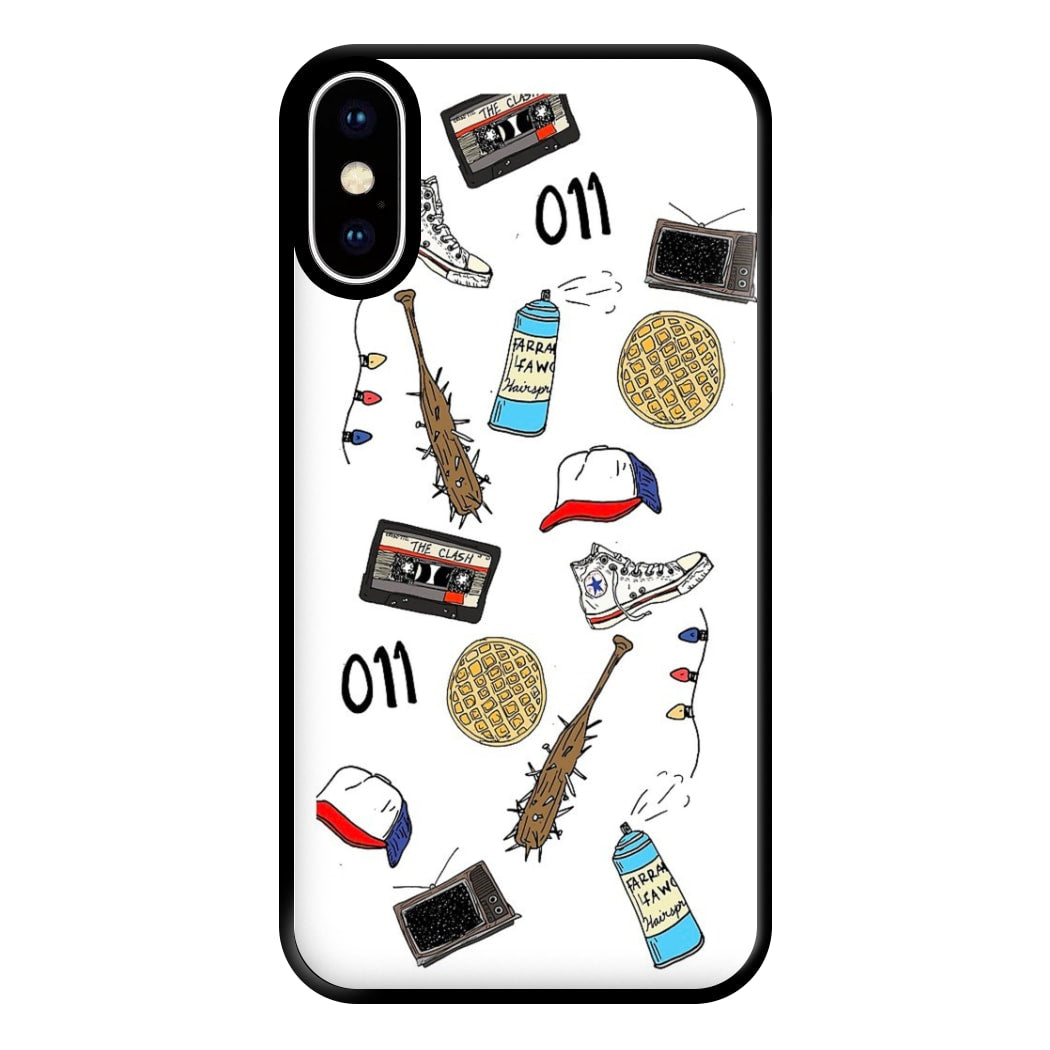 Stranger Drawings Phone Case for iPhone XS Max