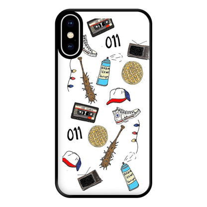 Stranger Drawings Phone Case for iPhone XS Max