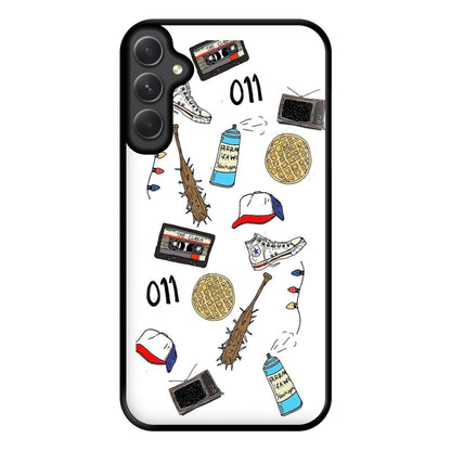 Stranger Drawings Phone Case for Galaxy A14