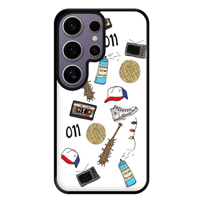 Stranger Drawings Phone Case for Galaxy S25 Ultra