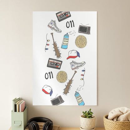 Stranger Drawings Poster