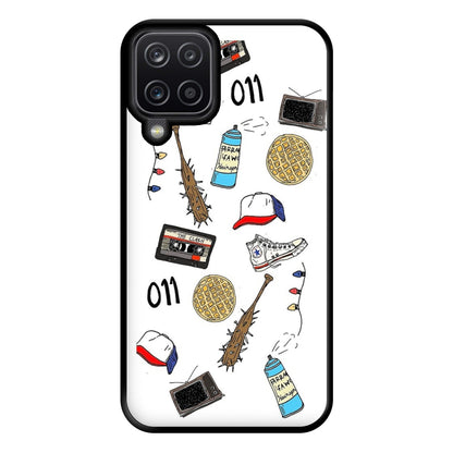 Stranger Drawings Phone Case for Galaxy A12