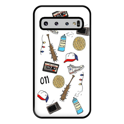 Stranger Drawings Phone Case for Galaxy S10 Plus