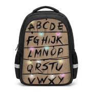 Stranger Alphabet Wall Backpack 1