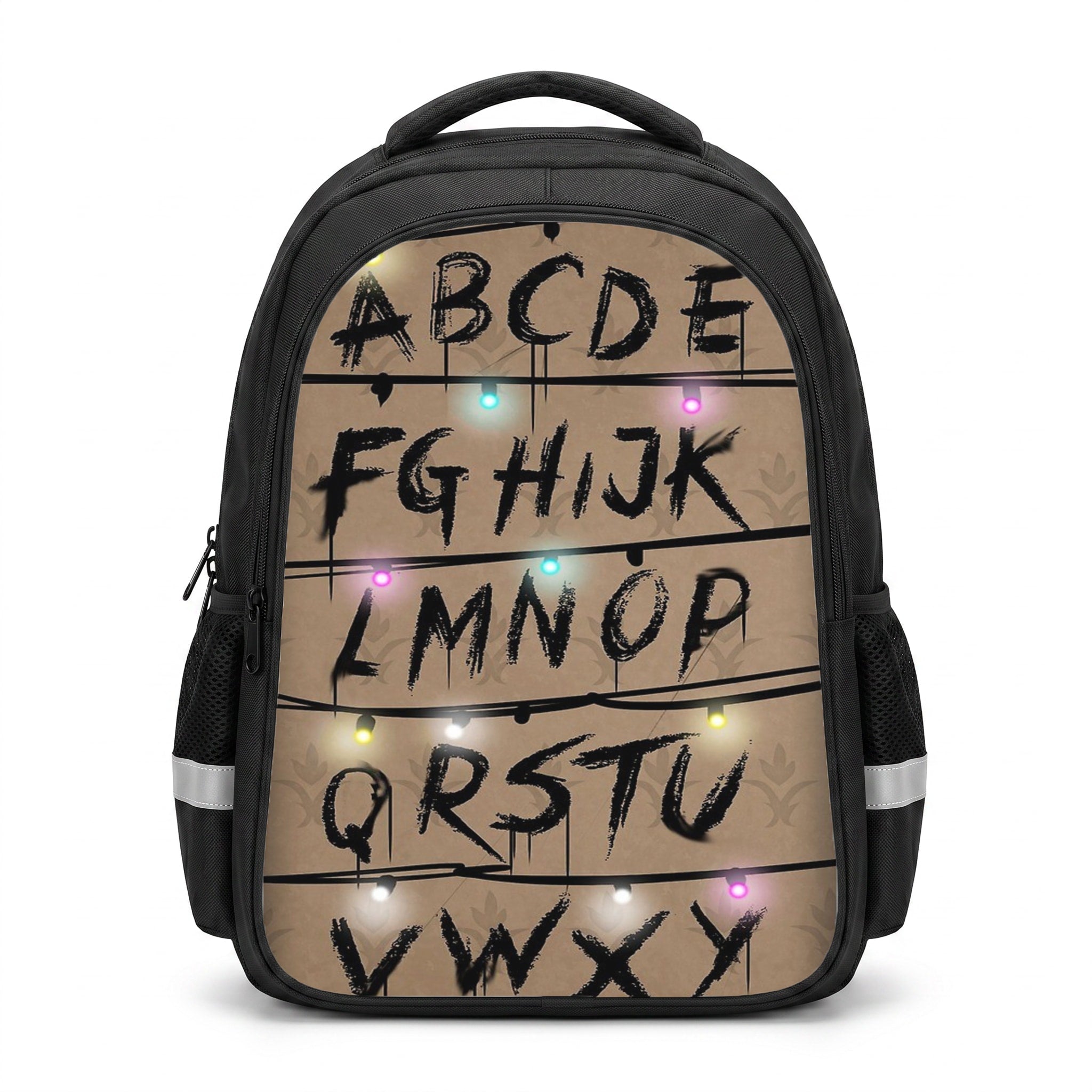 Stranger Alphabet Wall Backpack