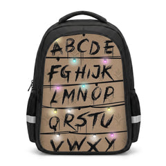 Stranger Alphabet Wall Backpack