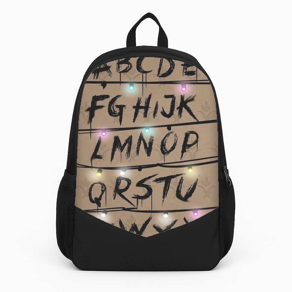 Stranger Alphabet Wall Backpack