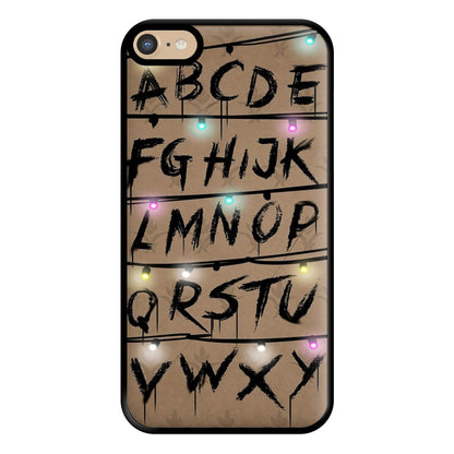 Stranger Alphabet Wall Phone Case for iPhone 6 Plus / 7 Plus / 8 Plus