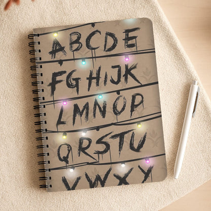 Stranger Alphabet Wall Notepad