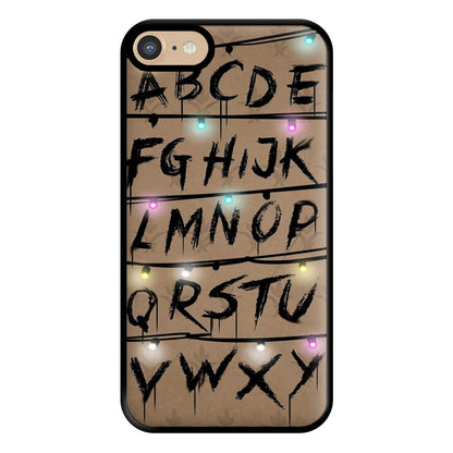 Stranger Alphabet Wall Phone Case for iPhone 6 / 7 / 8 / SE