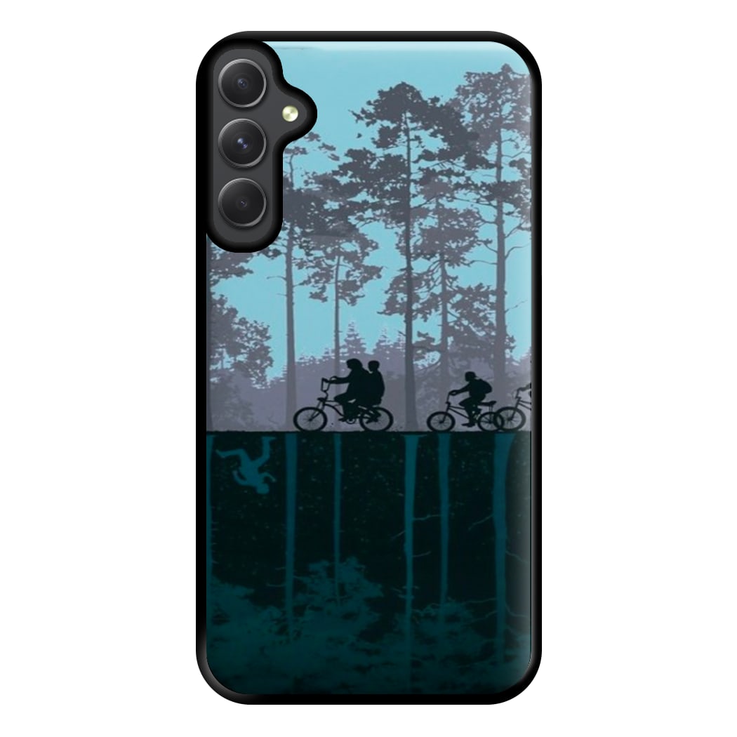 World of Upside Down - Stranger Things Phone Case for Galaxy A54