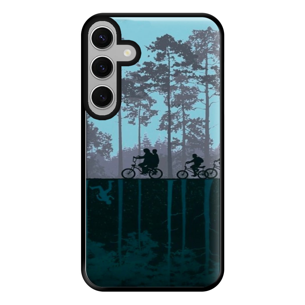 World of Upside Down - Stranger Things Phone Case for Galaxy S24FE