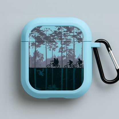 World of Upside Down - Stranger Things Blue AirPods Case