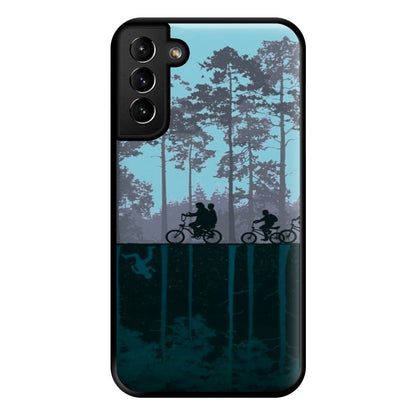 World of Upside Down - Stranger Things Phone Case for Galaxy S21 Plus