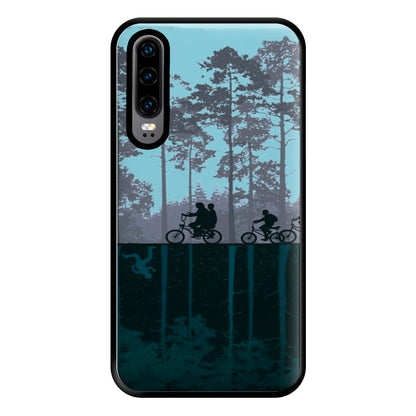 World of Upside Down - Stranger Things Phone Case for Huawei P30