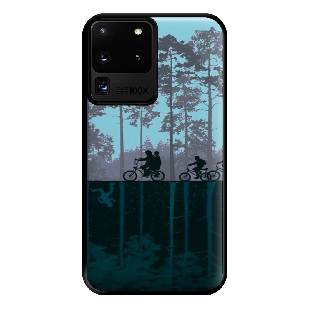 World of Upside Down - Stranger Things Phone Case for Galaxy S20 Ultra