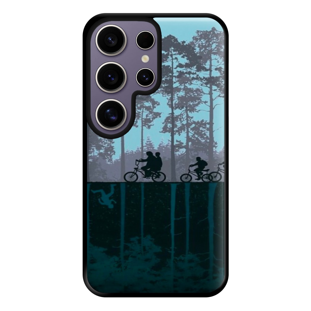 World of Upside Down - Stranger Things Phone Case for Galaxy S25 Ultra