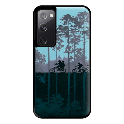 World of Upside Down - Stranger Things Phone Case for Galaxy S20FE