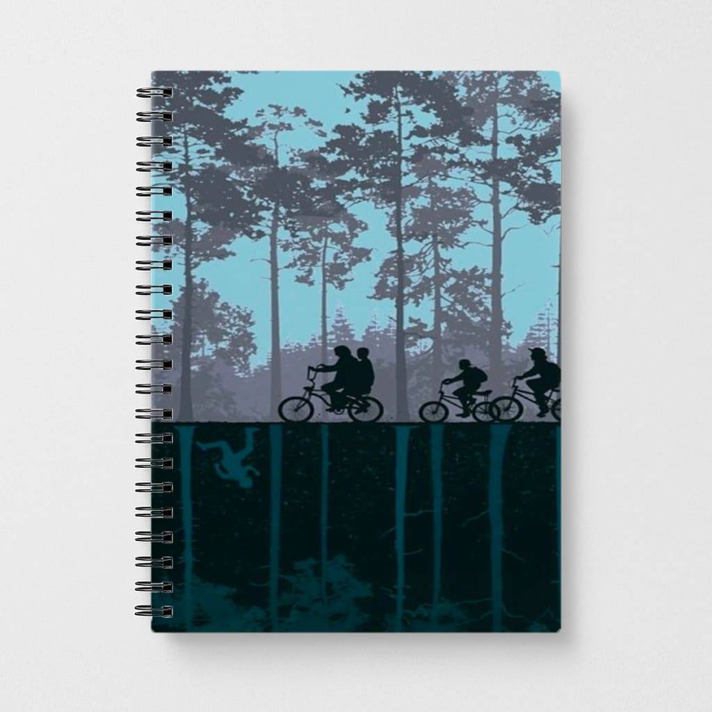 World of Upside Down - Stranger Things Notebook