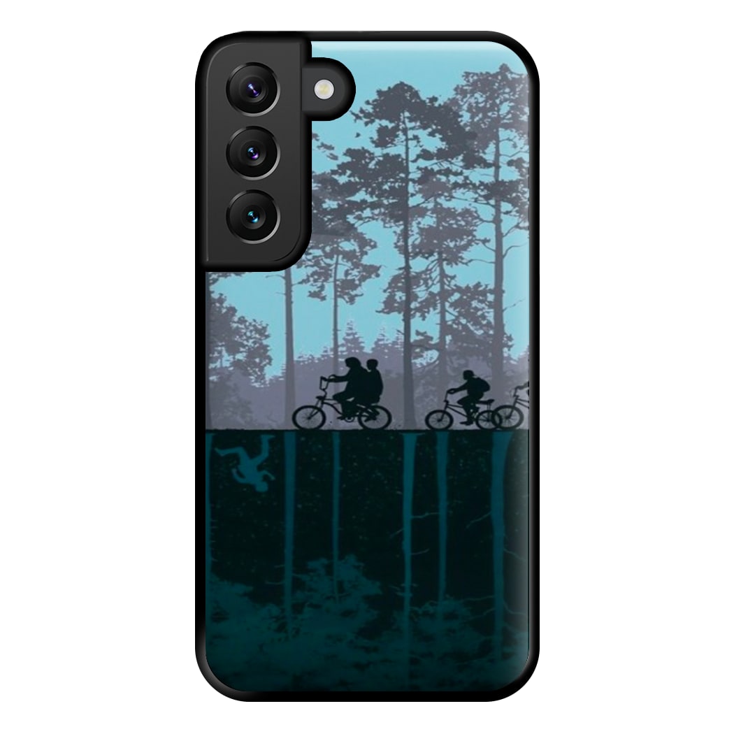 World of Upside Down - Stranger Things Phone Case for Galaxy S22 Plus