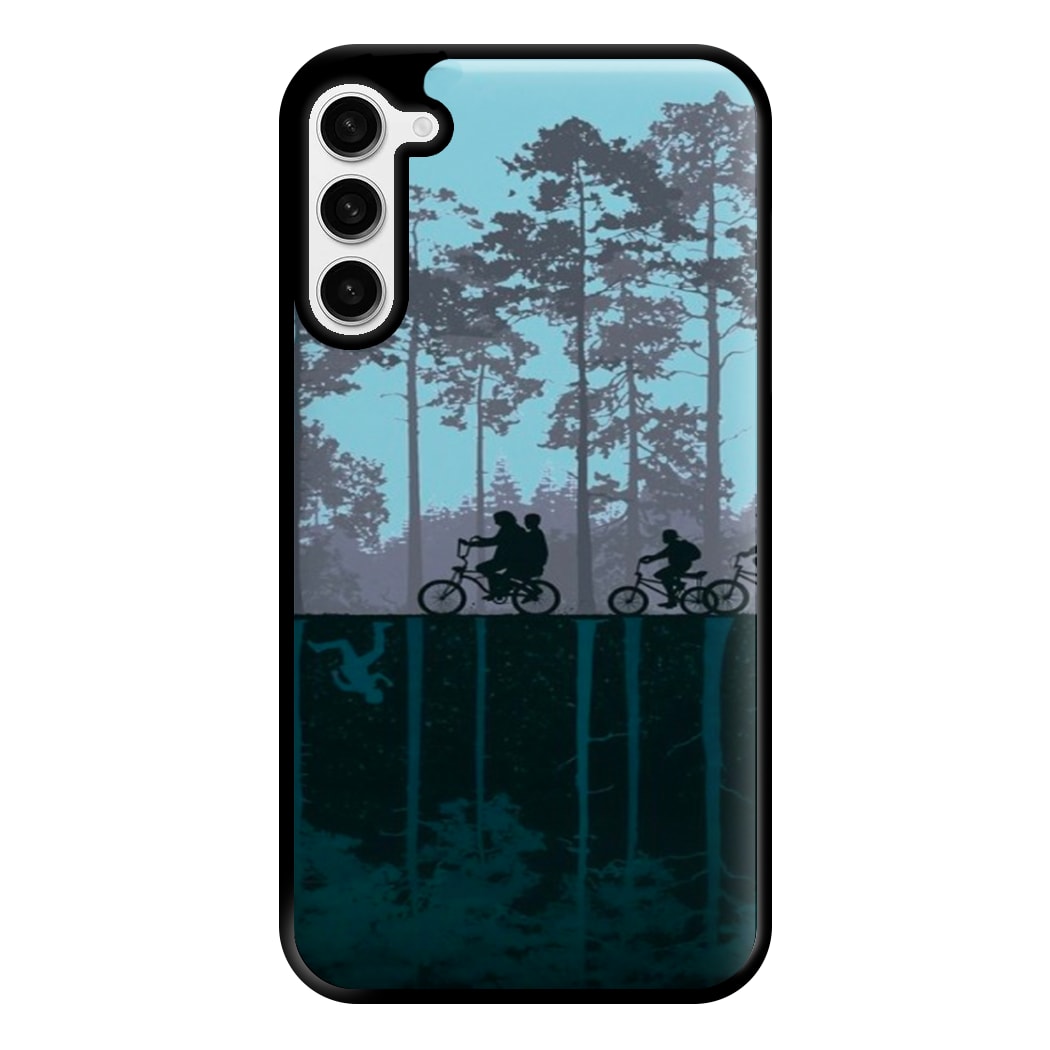 World of Upside Down - Stranger Things Phone Case for Galaxy S23 Plus