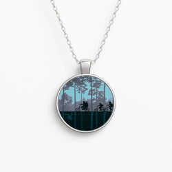 World of Upside Down - Stranger Things Circle Necklace