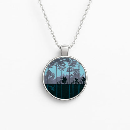 World of Upside Down - Stranger Things Circle Necklace