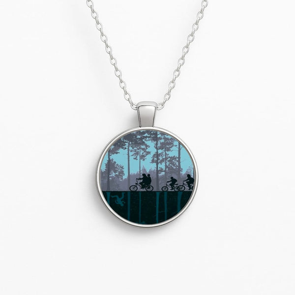 World of Upside Down - Stranger Things Circle Necklace