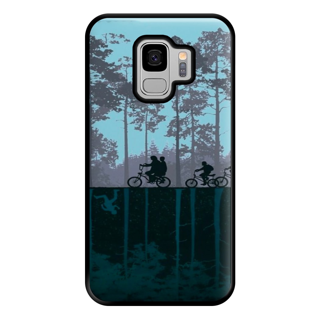 World of Upside Down - Stranger Things Phone Case for Galaxy S9 Plus