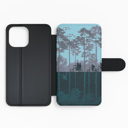 World of Upside Down - Stranger Things Flip Wallet Phone Case