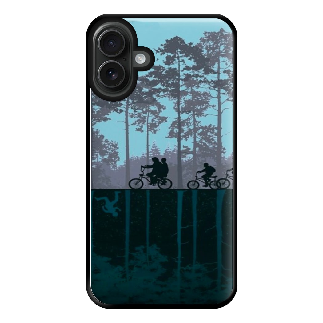 World of Upside Down - Stranger Things Phone Case for iPhone 16 Plus