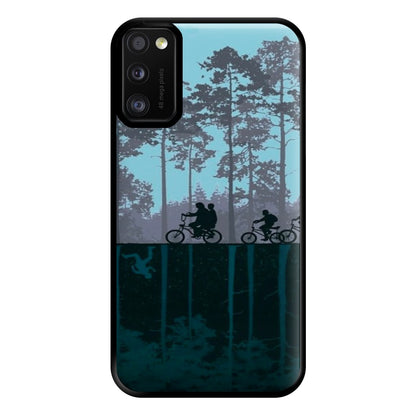 World of Upside Down - Stranger Things Phone Case for Galaxy A41