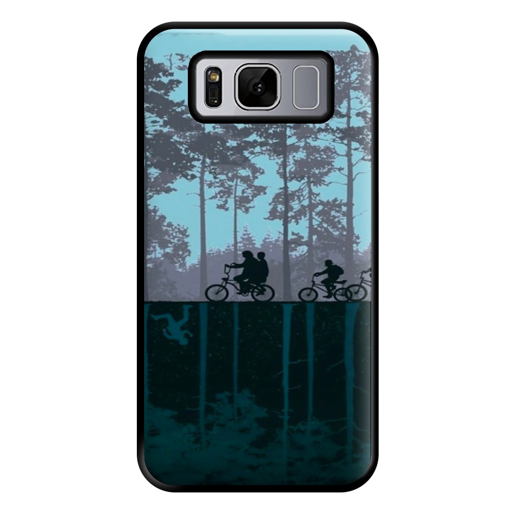 World of Upside Down - Stranger Things Phone Case for Galaxy S8 Plus