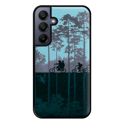 World of Upside Down - Stranger Things Phone Case for Galaxy A15