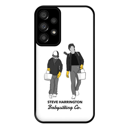 Steve Harrington Babysitting Co Phone Case for Galaxy A33