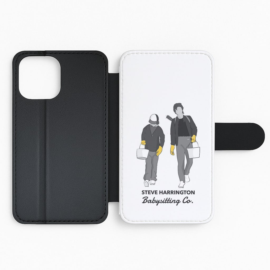 Steve Harrington Babysitting Co Flip Wallet Phone Case