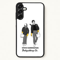 Steve Harrington Babysitting Co Phone Case for Galaxy A57