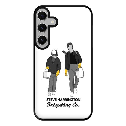 Steve Harrington Babysitting Co Phone Case for Galaxy S24FE