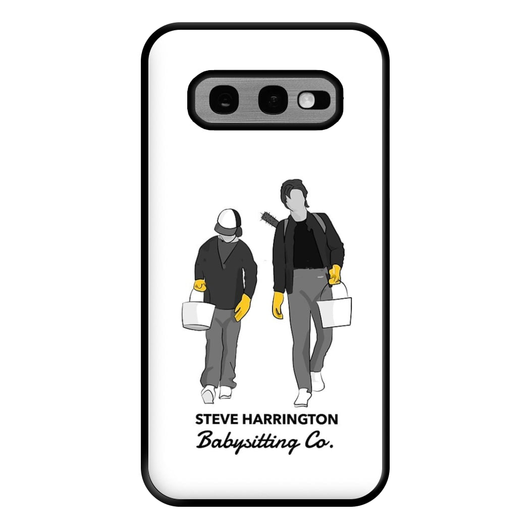 Steve Harrington Babysitting Co Phone Case for Galaxy S10e