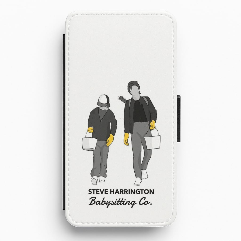 Steve Harrington Babysitting Co Flip Wallet Phone Case