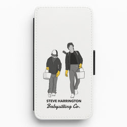 Steve Harrington Babysitting Co Flip Wallet Phone Case
