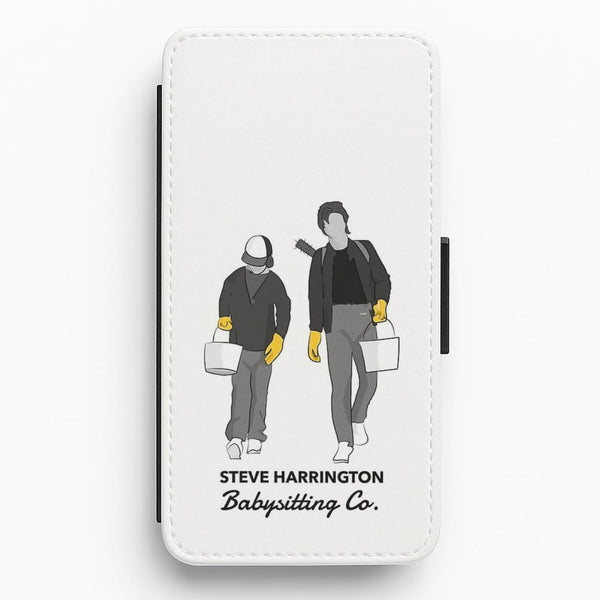 Steve Harrington Babysitting Co Flip Wallet Phone Case