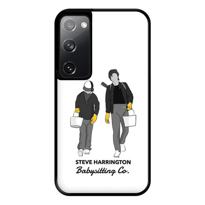 Steve Harrington Babysitting Co Phone Case for Galaxy S20